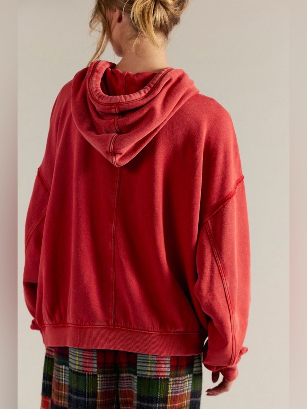 FREE PEOPLE We The Free Of A Feather Hoodie PULLOVER - Picture 3 of 10
